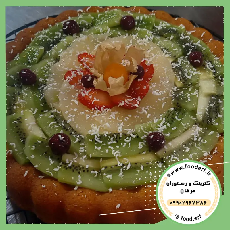 کیک تارت میوه